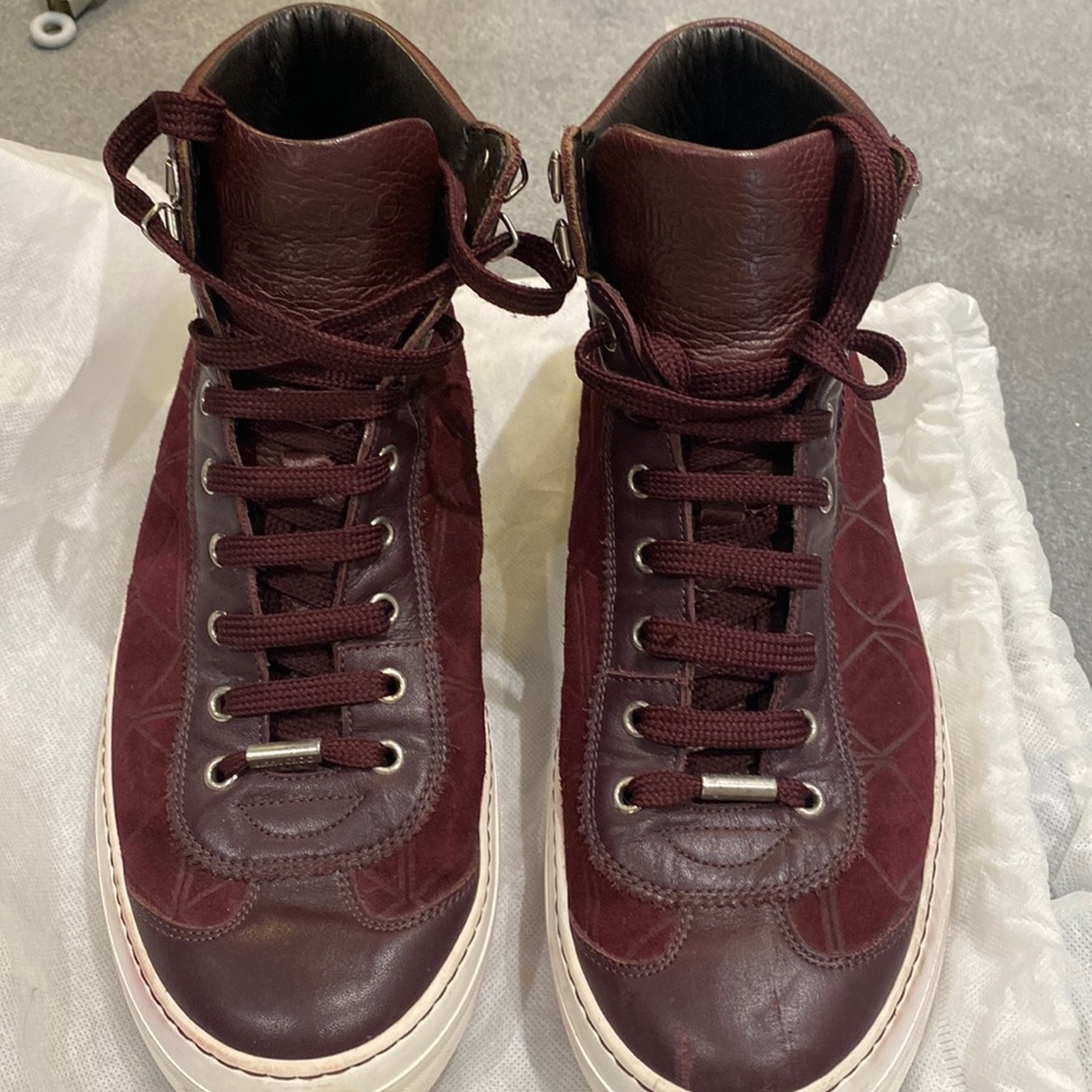 Mens Jimmy choo high tops